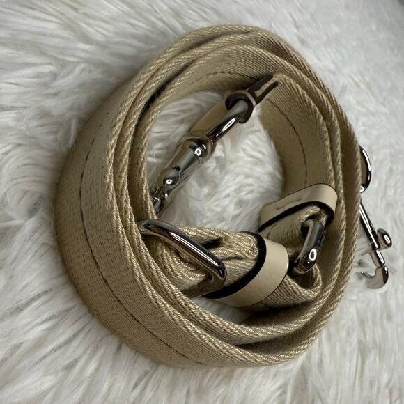 COACH Cream Poppy Replacement Strap Shoulder Strap - Picture 6 of 8